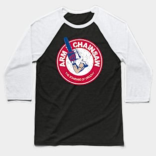 Arm & Chainsaw Baseball T-Shirt